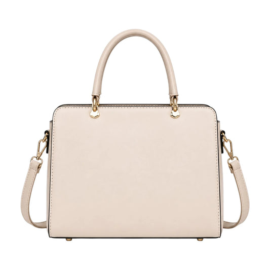 Velinza Beige Charm Women’s Satchel Handbag