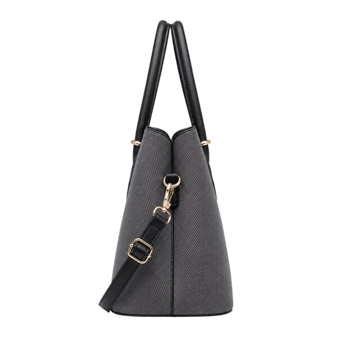 Velinza Grey Urban Grace Women’s Satchel Handbag