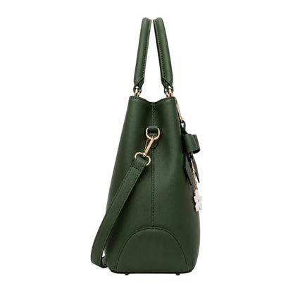 Velinza Green Emerald Bow Women’s Satchel Handbag