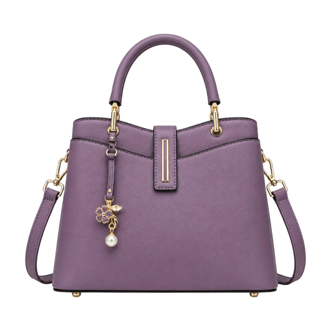 Velinza Lavender Grace Women’s Satchel Handbag