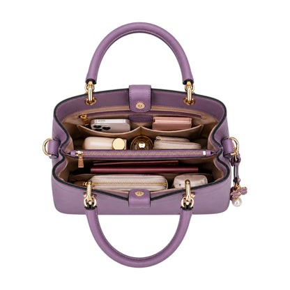 Velinza Lavender Grace Women’s Satchel Handbag