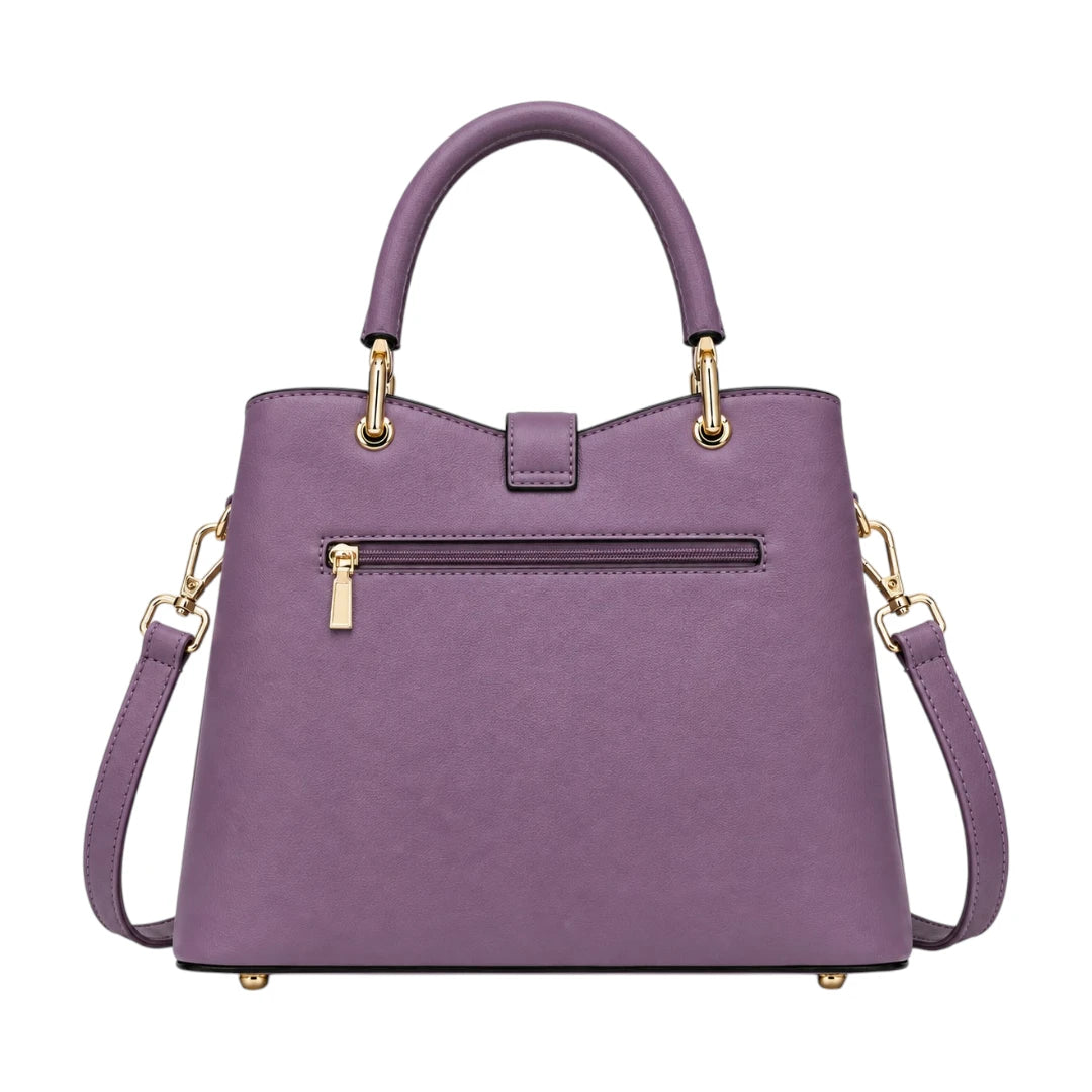 Velinza Lavender Grace Women’s Satchel Handbag